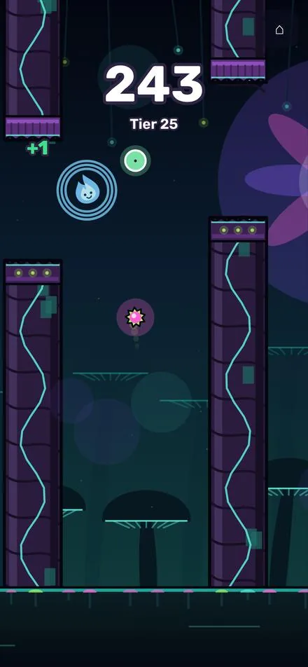 Gate 243: spores drifting through the gaps