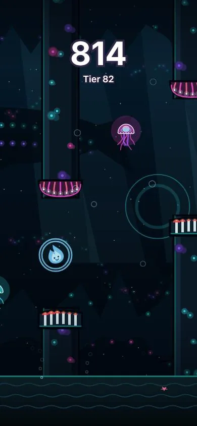 Gate 814: a jellyfish rising